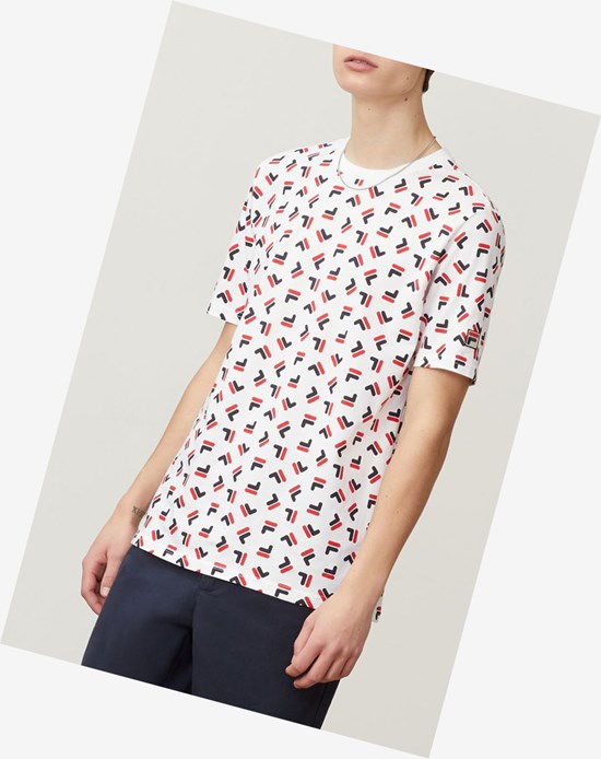 Fila Adam Tee Blanche | 134UEBNMS
