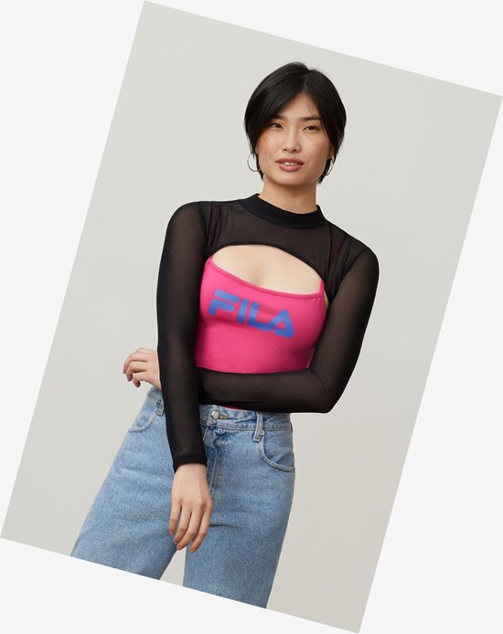 Fila Aerin 2 Layer Top Mage/Blk/Ampb | 806BDMJGC