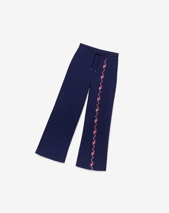 Fila Agnesina Pant 410 Peacoat | 385YHLDCX
