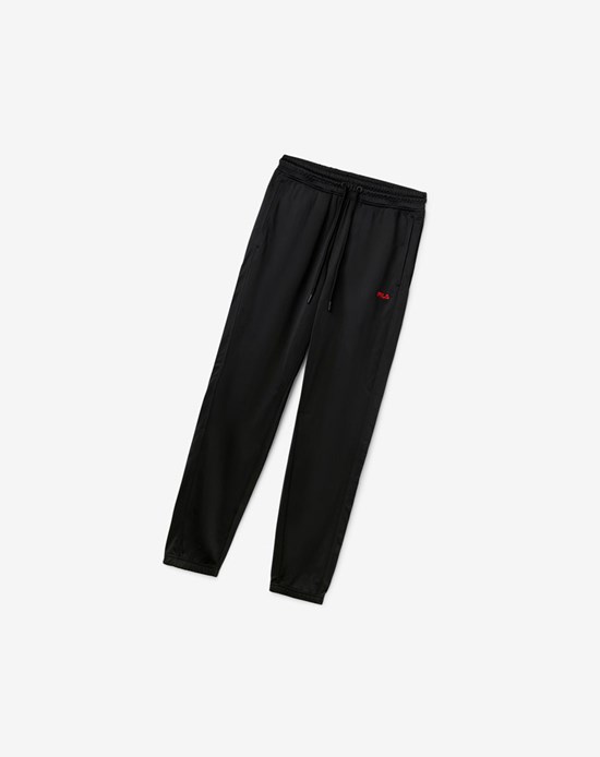 Fila Albania Piste Pant Noir Rouge | 348SVBUPI