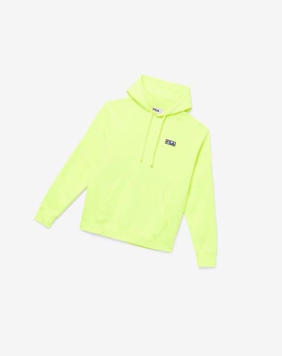 Fila Algot Hoodie Jaune Noir | 914AJOUHK