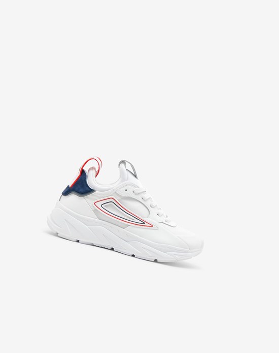 Fila Amore Sneakers Blanche Bleu Marine Rouge | 879PIGLUZ