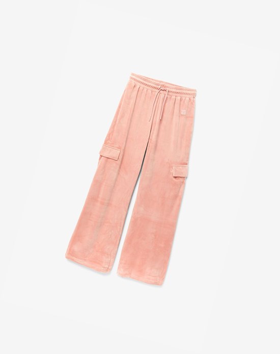 Fila Amrita Velour Pant Rose | 805GROVLB