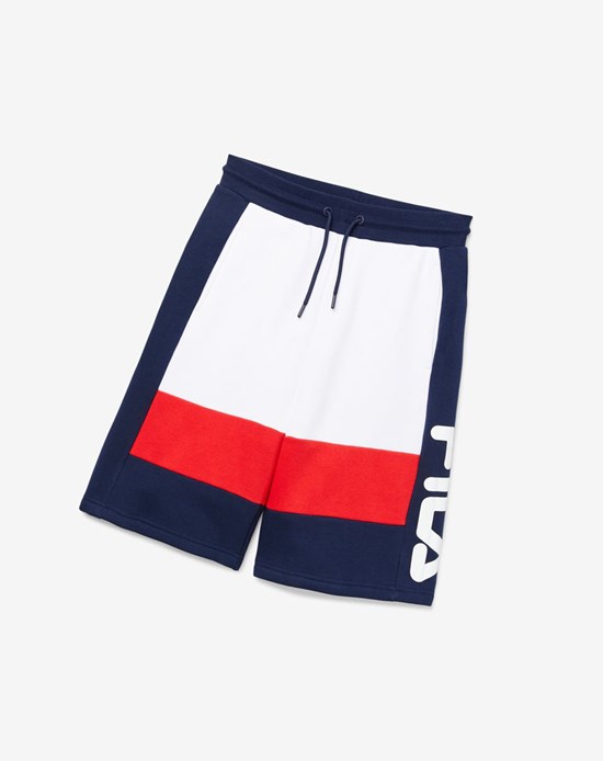 Fila Ansel Corta Blanche Rouge | 693QHEWNV