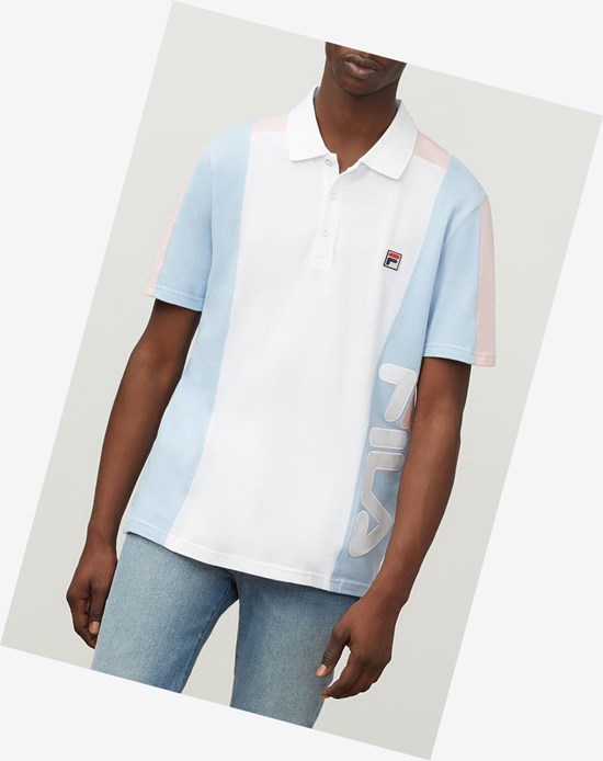 Fila Apache Polo Wht/Cblu/Pkch | 365WRBMEA
