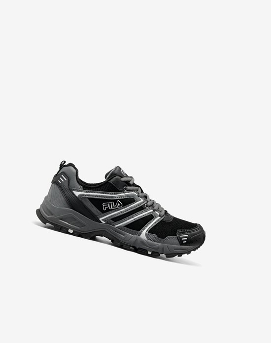 Fila Ascent 8 Tennis Shoes Noir Argent | 186RBEVPF
