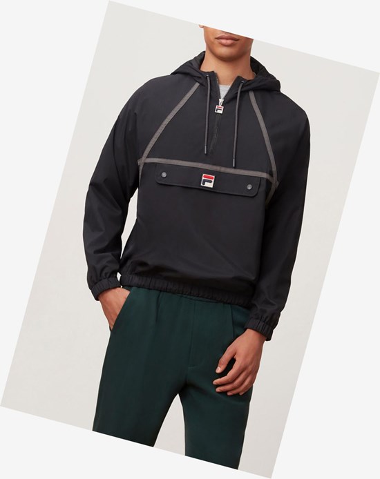 Fila Astor Jacket Noir | 439TAWNMX