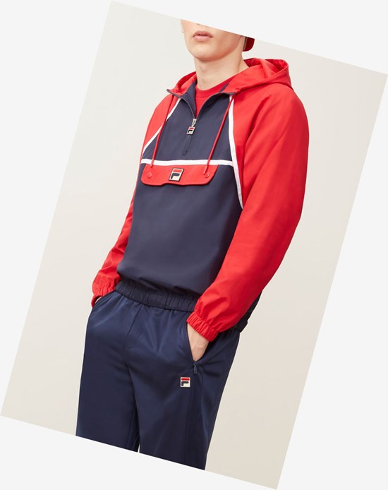 Fila Astor Jacket Peac/Cred/Wht | 839YEWHIK