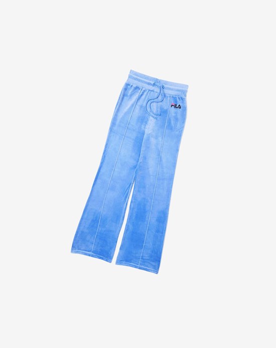 Fila Astrid Velour Pant Bleu Noir | 431YEIJOH