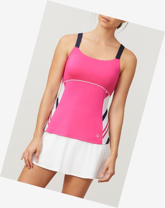 Fila Awning Cami Tank Fprp/Awns/Nvy/W | 182QLJCYV