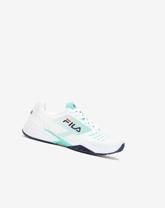 Fila Axilus 2 Energized Tennis Shoes Blanche Bleu Marine | 417LRPWHA