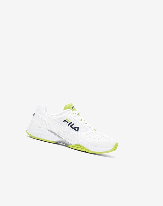 Fila Axilus 2 Energized Tennis Shoes Blanche Bleu Marine | 437OKBARL