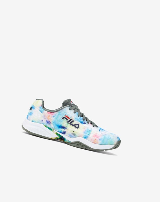 Fila Axilus 2 Energized Tennis Shoes Blanche Vert | 541NXKDGE