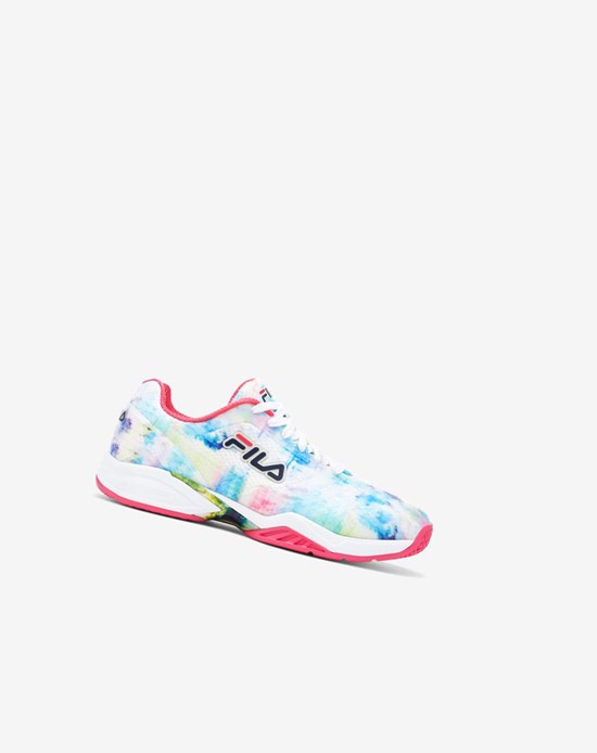 Fila Axilus 2 Energized Tennis Shoes Blanche Rouge | 859DAMZLY
