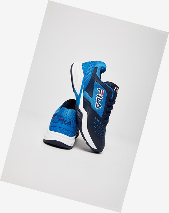 Fila Axilus 2 Energized Tennis Shoes Eble/Fnvy/Wht | 279LKDUBO