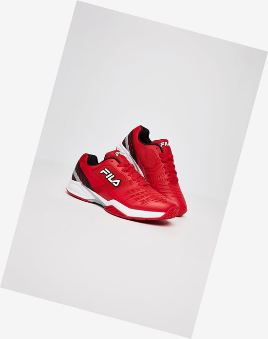 Fila Axilus 2 Energized Tennis Shoes Rouge Blanche Noir | 032KNUHWS