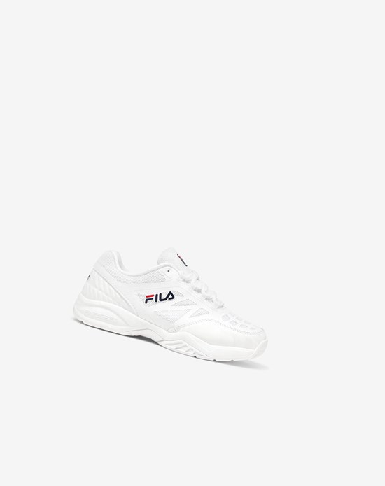 Fila Axilus Jr Tennis Shoes Wht/Wht/Wht | 234DCWGXY