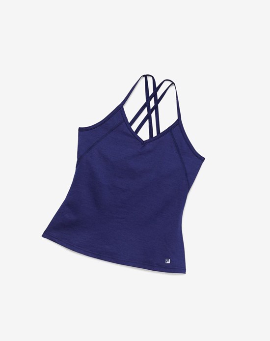 Fila Back Court Cami Tank 557 Marlin Heather ? Wild Lime | 953WUJRSD