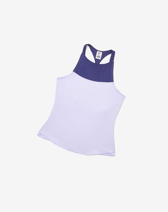 Fila Back Court Halter Tank Violette | 612XIDRSC