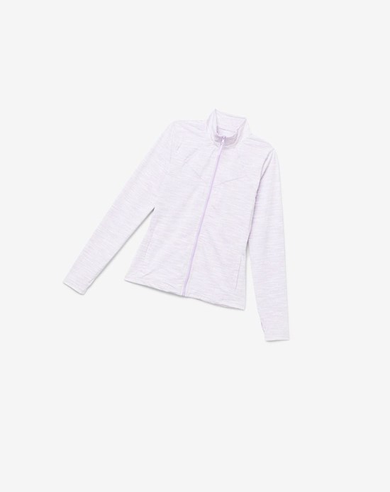 Fila Back Court Jacket Violette | 764LVMEUH