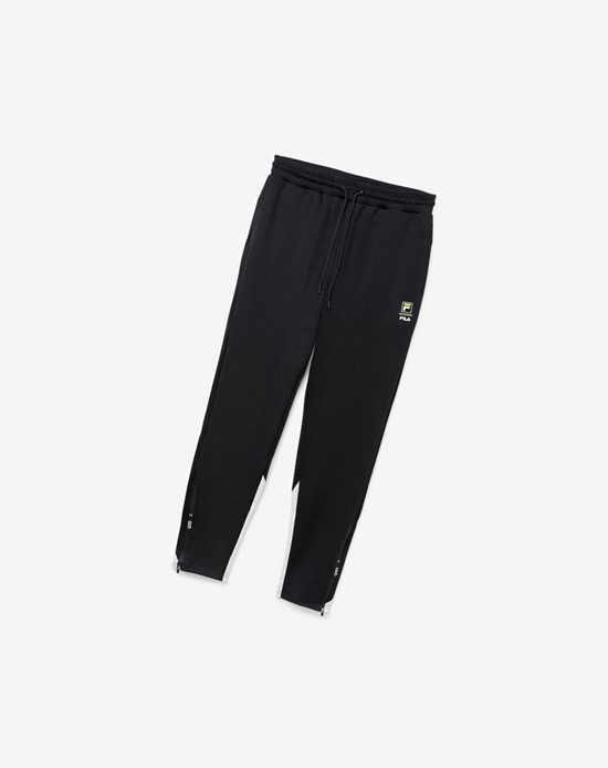 Fila Basset Tech Pant Noir Grise Clair | 046KFEMZS