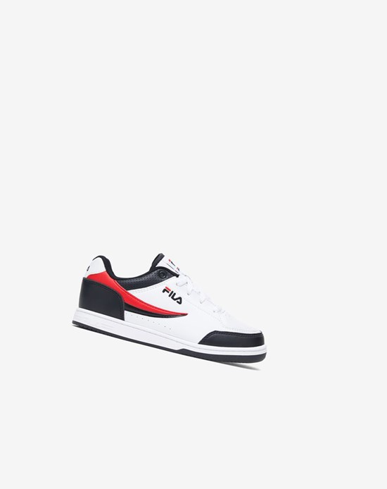 Fila Bbn 92 Low Tennis Shoes Noir Blanche Rouge | 957YXQBHG