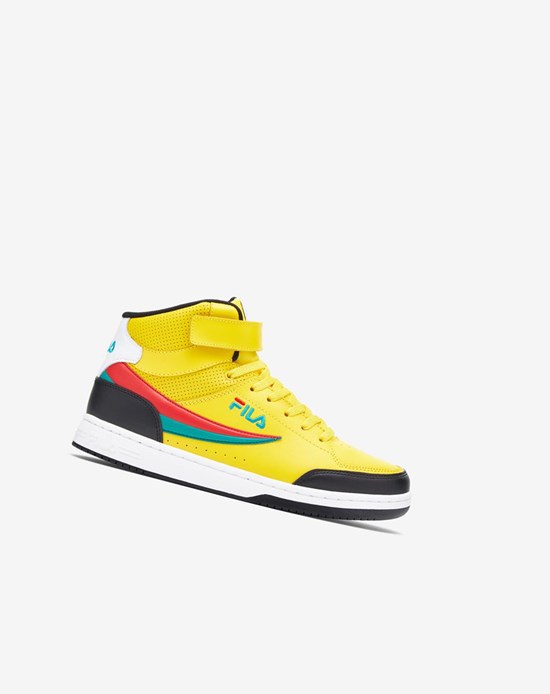 Fila Bbn 92 Mid Brides Tennis Shoes Noir Blanche | 058DNQXBE