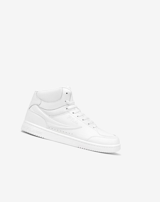 Fila Bbn 92 Mid Tennis Shoes Blanche Blanche Blanche | 304ZBAPHM