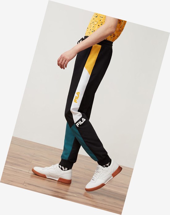 Fila Beckham Windpant Blk/Atdp/Citr | 651XRIUGF