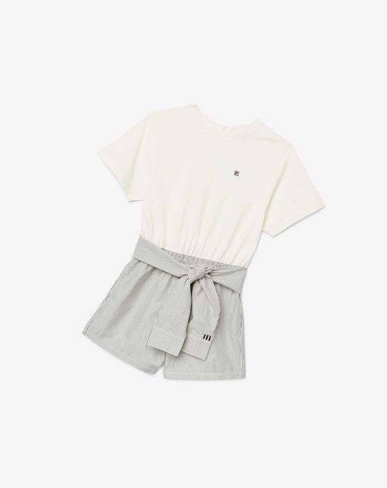 Fila Bellini Romper Blanche | 138IFHKTY