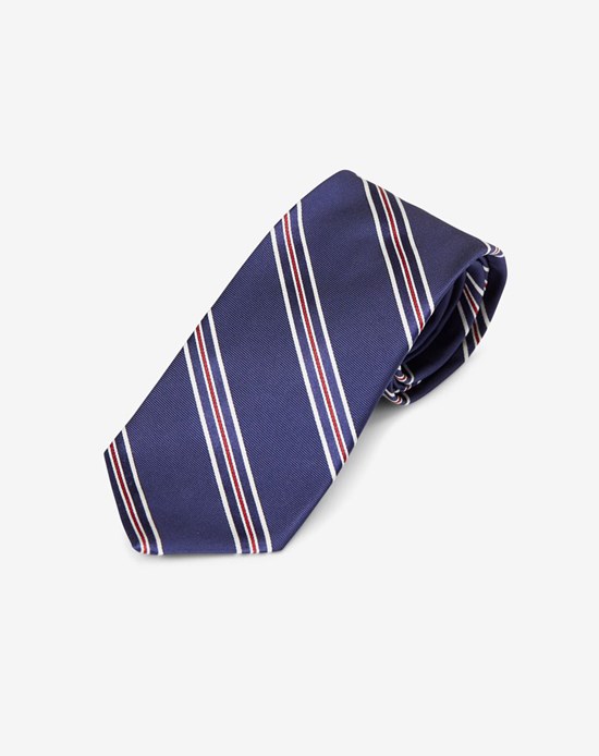 Fila Brooks Brothers X Fila Pro Rayé Tie Bleu Marine | 374HZKXCR