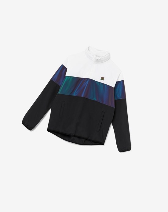 Fila Bryson Vent Jacket Noir Blanche | 892EHRFOU