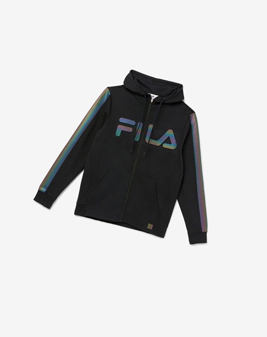Fila Cadman Hoodie Noir | 572MHXWZY
