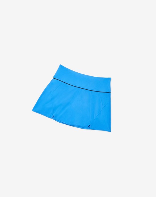 Fila Celestial Point 13" Skort Bleu Noir | 563ZOCTLU