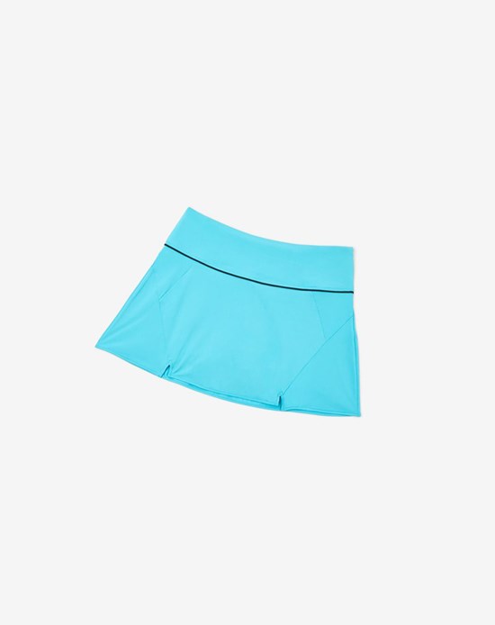 Fila Celestial Point 13" Skort Turquoise Noir | 837AVSQIT