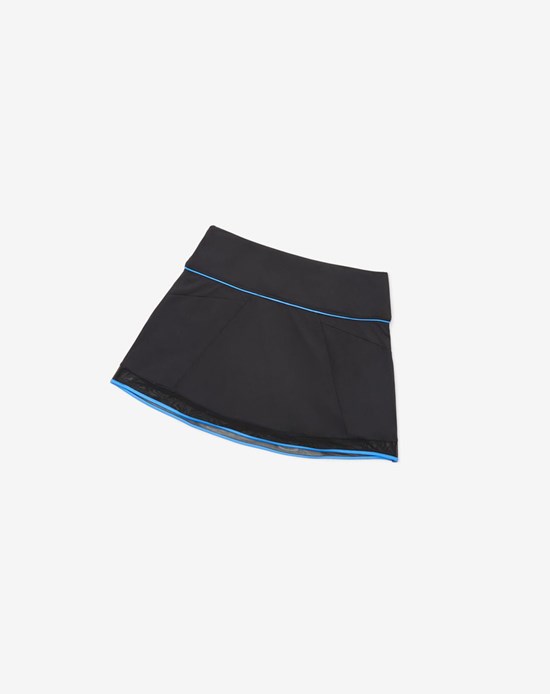 Fila Celestial Point 14" Skort Noir Bleu | 508EDGSNM