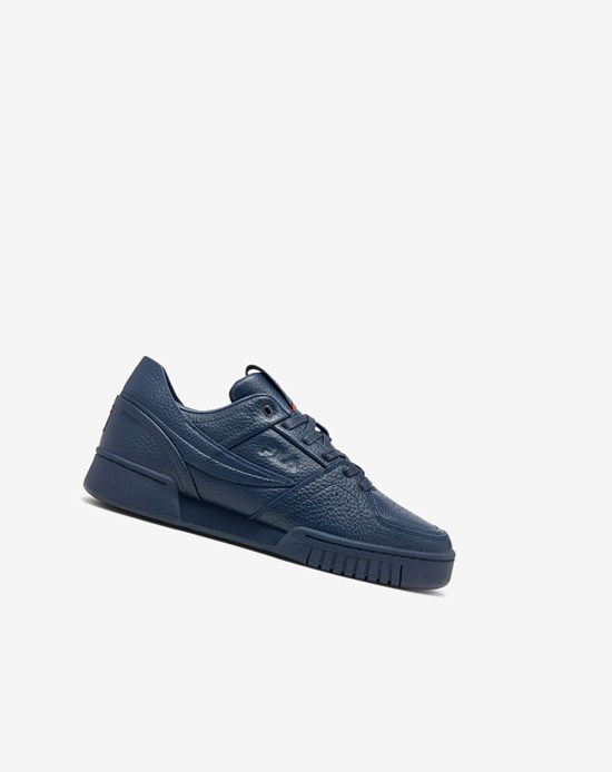 Fila Centa Tennis Shoes Bleu Rouge | 124WJLRND