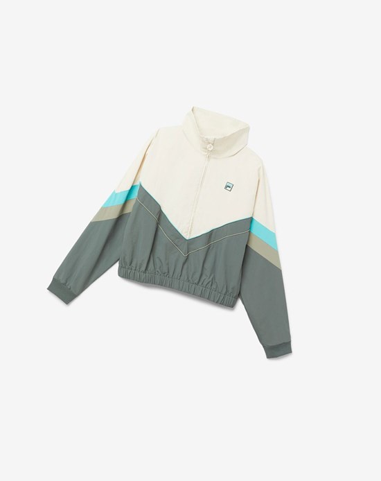 Fila Chiaki 2 Vent Jacket Bleu Turquoise | 291UZIVXG