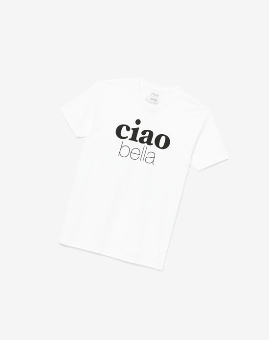 Fila Ciao Bella Tee Blanche | 798RIMAJY