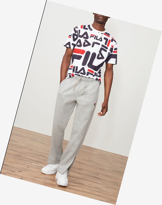 Fila Classiche Fleece Pant Heathrgry | 128MNJGCK