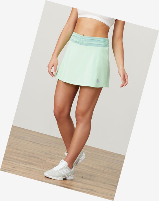 Fila Colorful Play Flare Skort Grna/Ampb | 392YLPUDI
