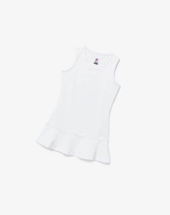 Fila Core Tennis Robe Blanche | 965JGUMHO