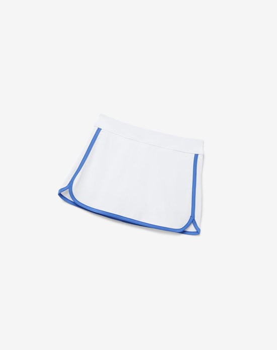 Fila Core Tennis Skirt Blanche Bleu | 098WNBMJR