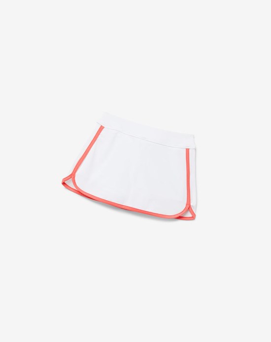 Fila Core Tennis Skirt Blanche Corail | 943KTPXWF