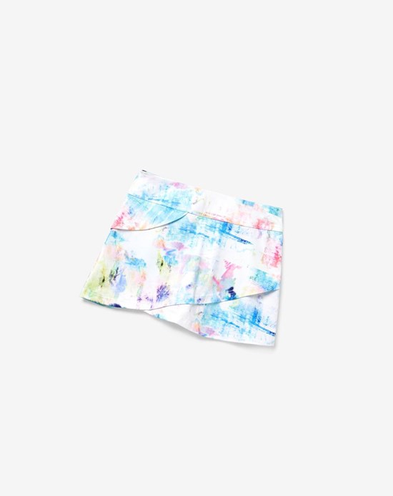 Fila Core Tiered Skort 206 Tie Dye | 758NPEDHK