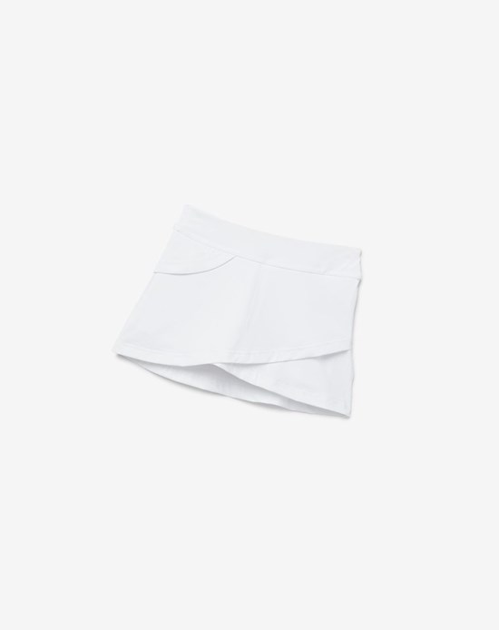 Fila Core Tiered Skort Blanche | 860ASFLVD