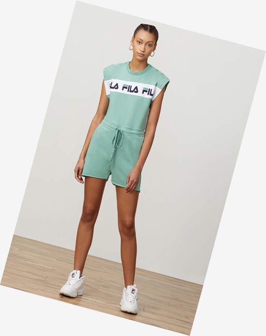 Fila Costanza Romper Feld/Wht/Navy | 817ZJMNIQ