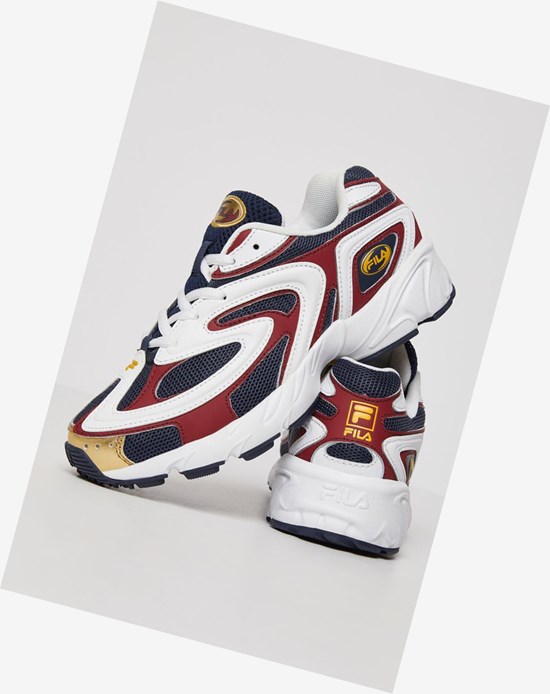 Fila Creator Tennis Shoes Blki/Wht/Rhub | 489CBXNQR