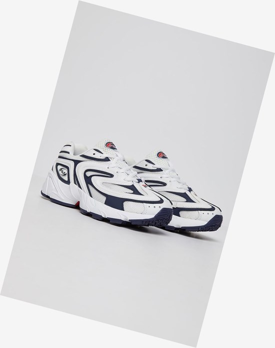 Fila Creator Tennis Shoes Wht/Fnvy/Fred | 580NHTYIK