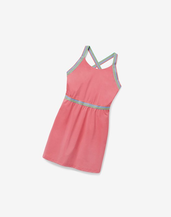 Fila Cross Court Cross Back Robe Rose | 425PYSGRT